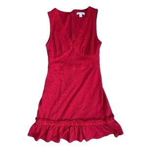 Miami Red Mini Dress